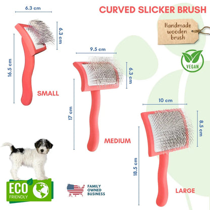 Curved Slicker Brush