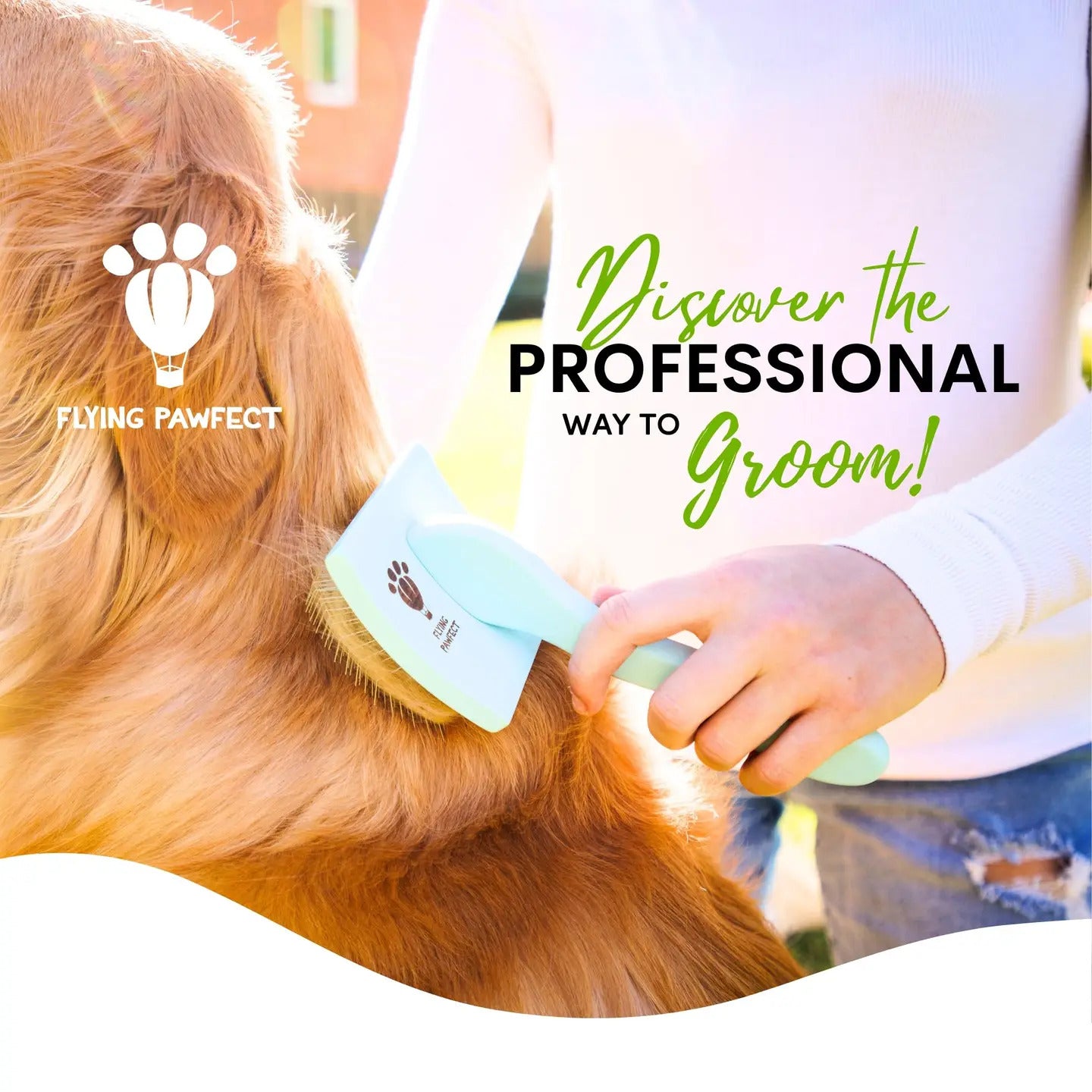 Curved Slicker Brush