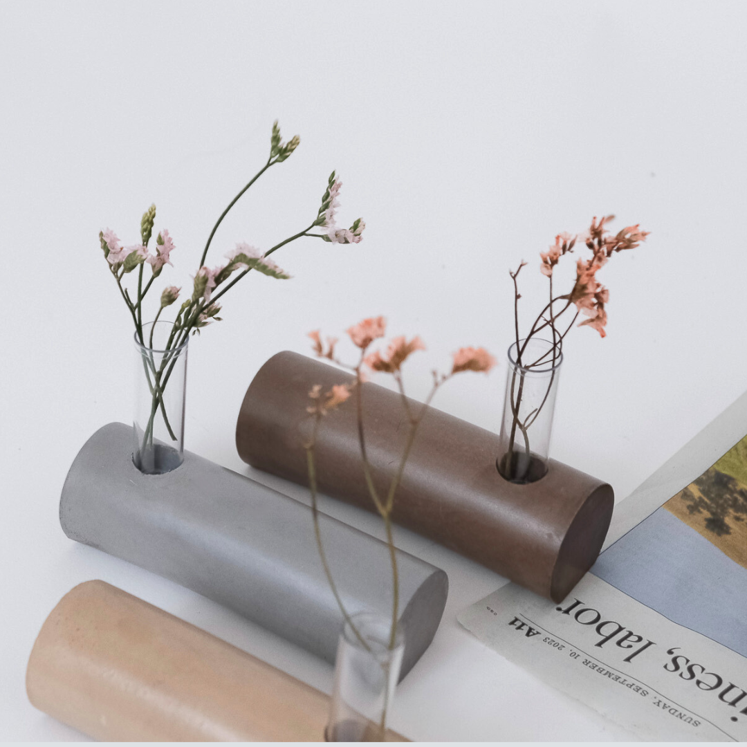 Cylinder Bud Vase