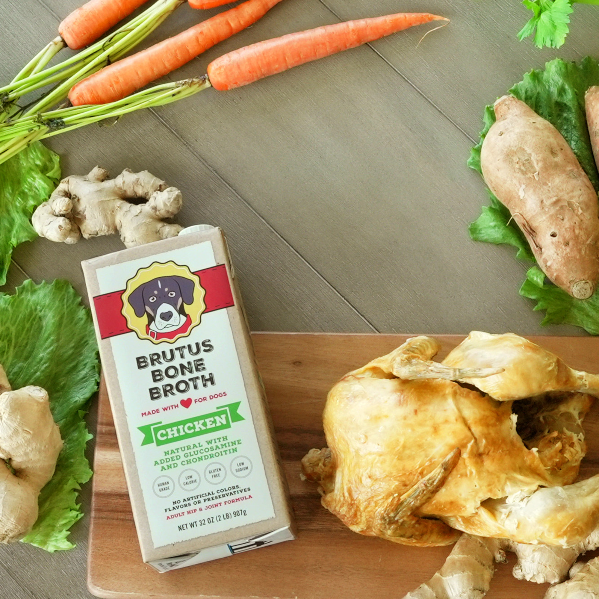 Brutus Bone Broth - Chicken