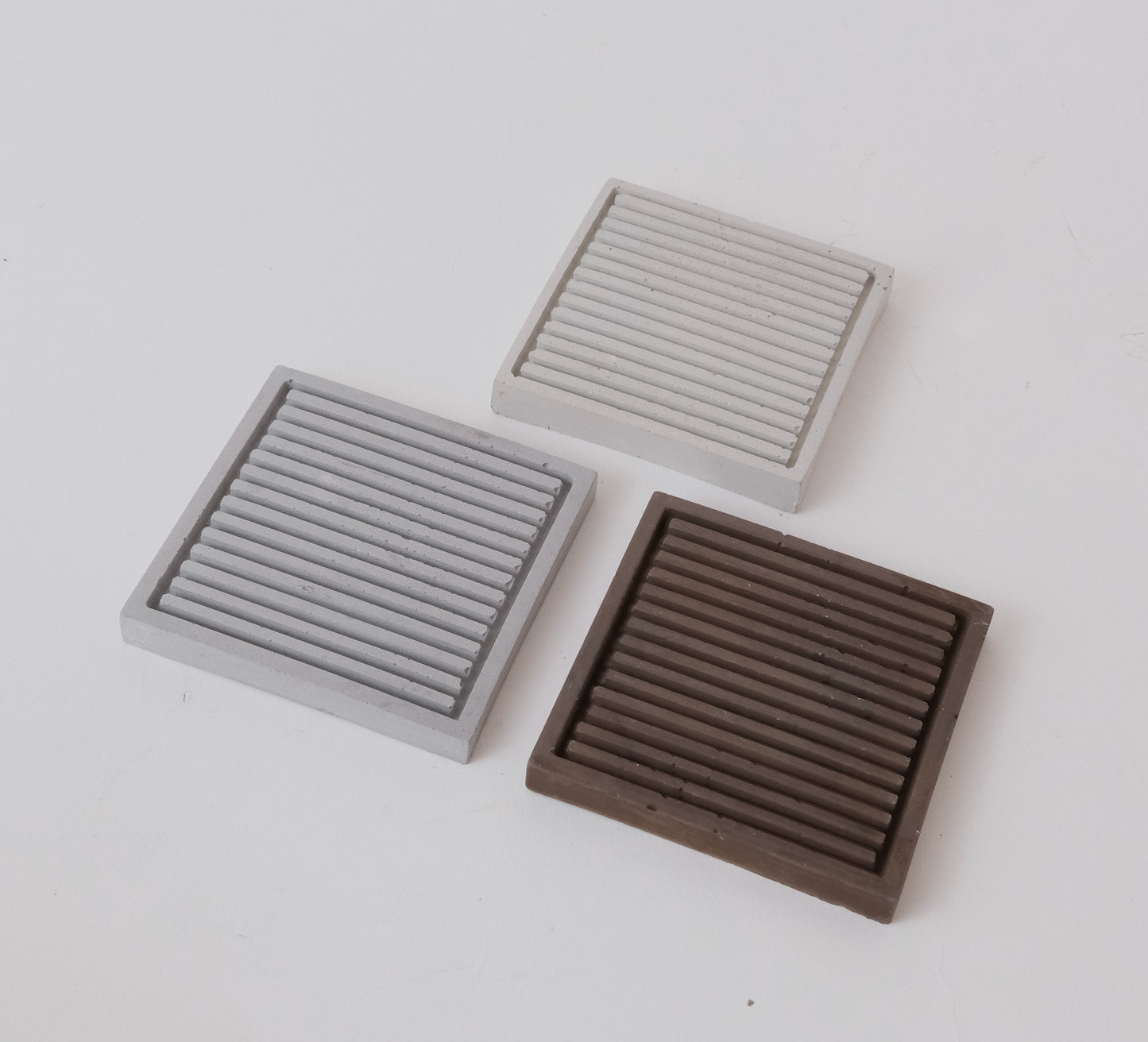 Ribbed Square Coaster