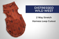 Dog Fleece | Distressed Wild West
