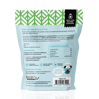 Joyride's Kitchen Premium Chicken Freeze-Dried Raw Dog Treats | 2 PACK