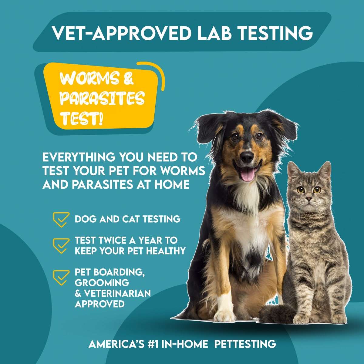 Easy Home Kit Affordable Pet Labs Total Fecal Tests Plus Giardia For Dogs