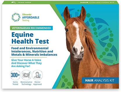 Easy Home Kit: Affordable Pet Labs Complete Horse Health Evaluation Hair Test