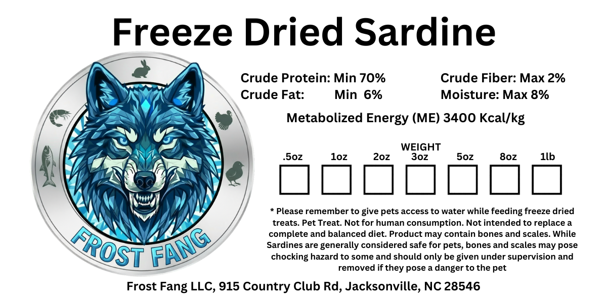 Freeze Dried Sardine