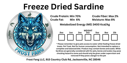 Freeze Dried Sardine