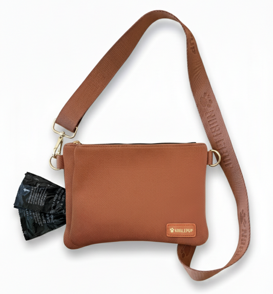 Bark Bag Dog Treat Pouch - Brown