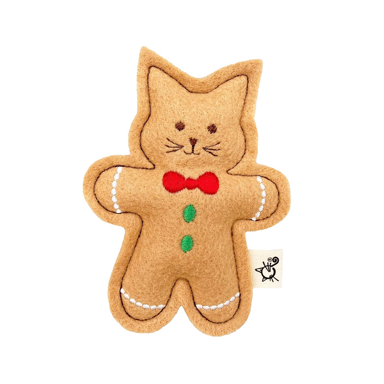 Gingerbread Cat Cookie Cat Toy
