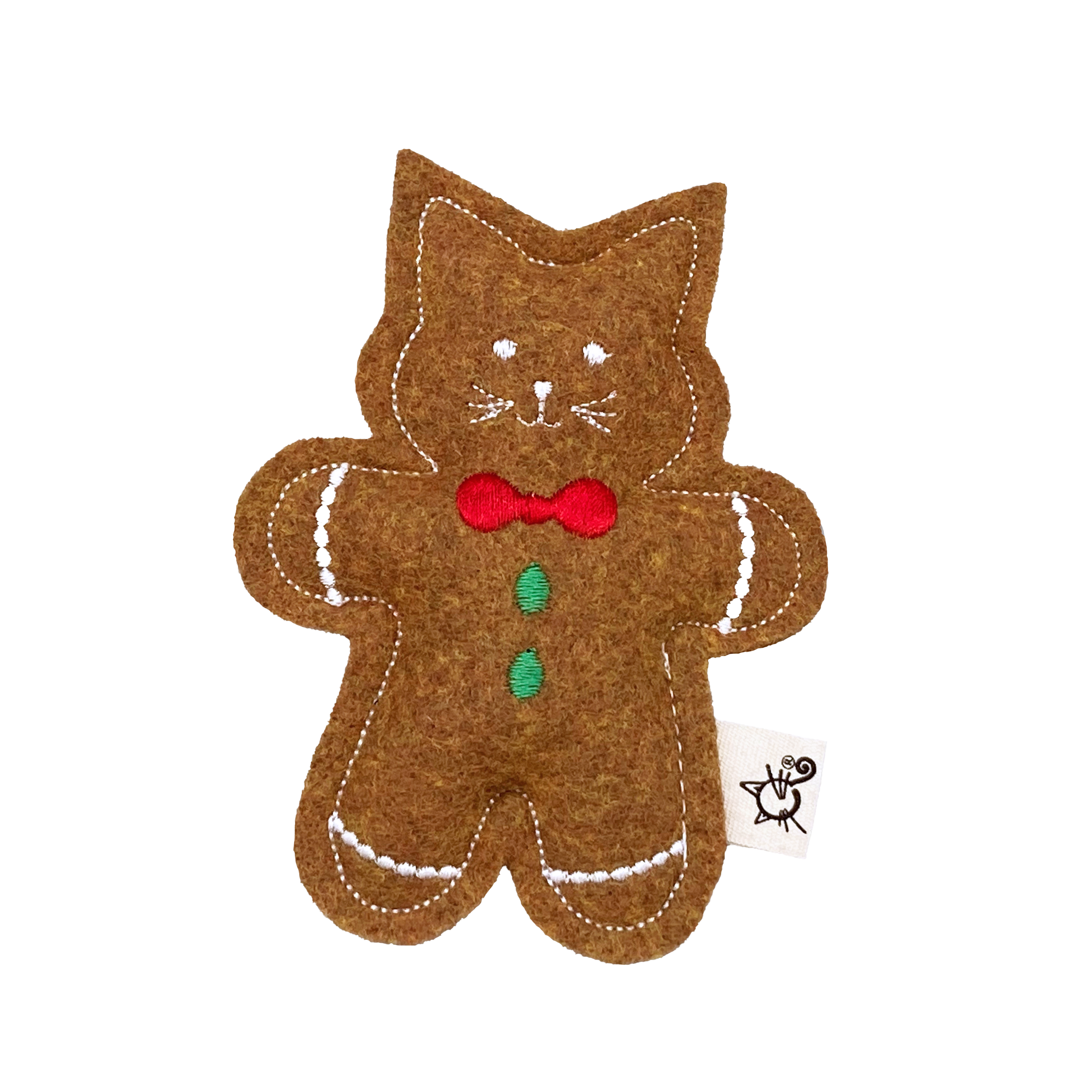 Gingerbread Cat Cookie Cat Toy