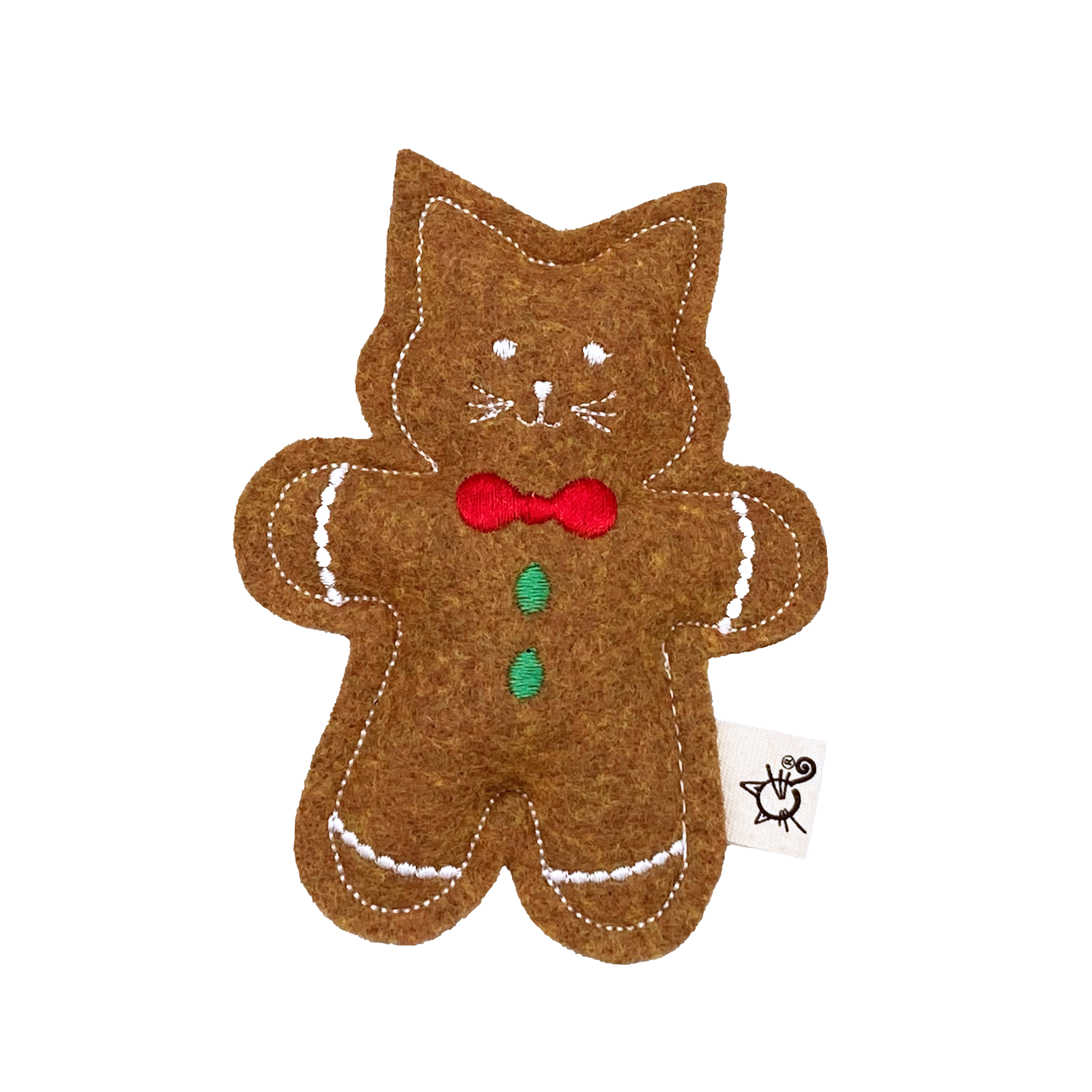 Gingerbread Cat Cookie Cat Toy