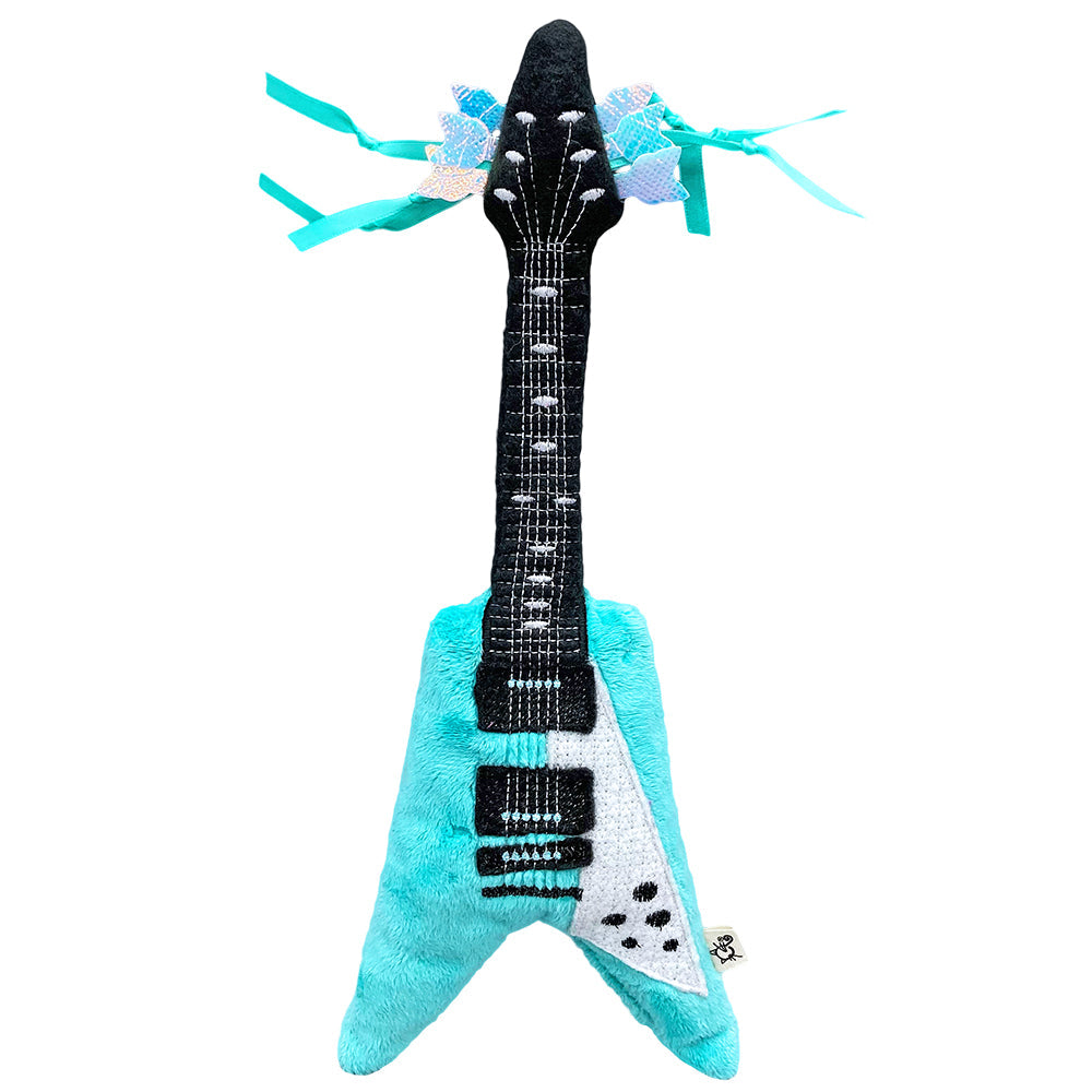 Meowsical Catnip and Crinkle Guitar