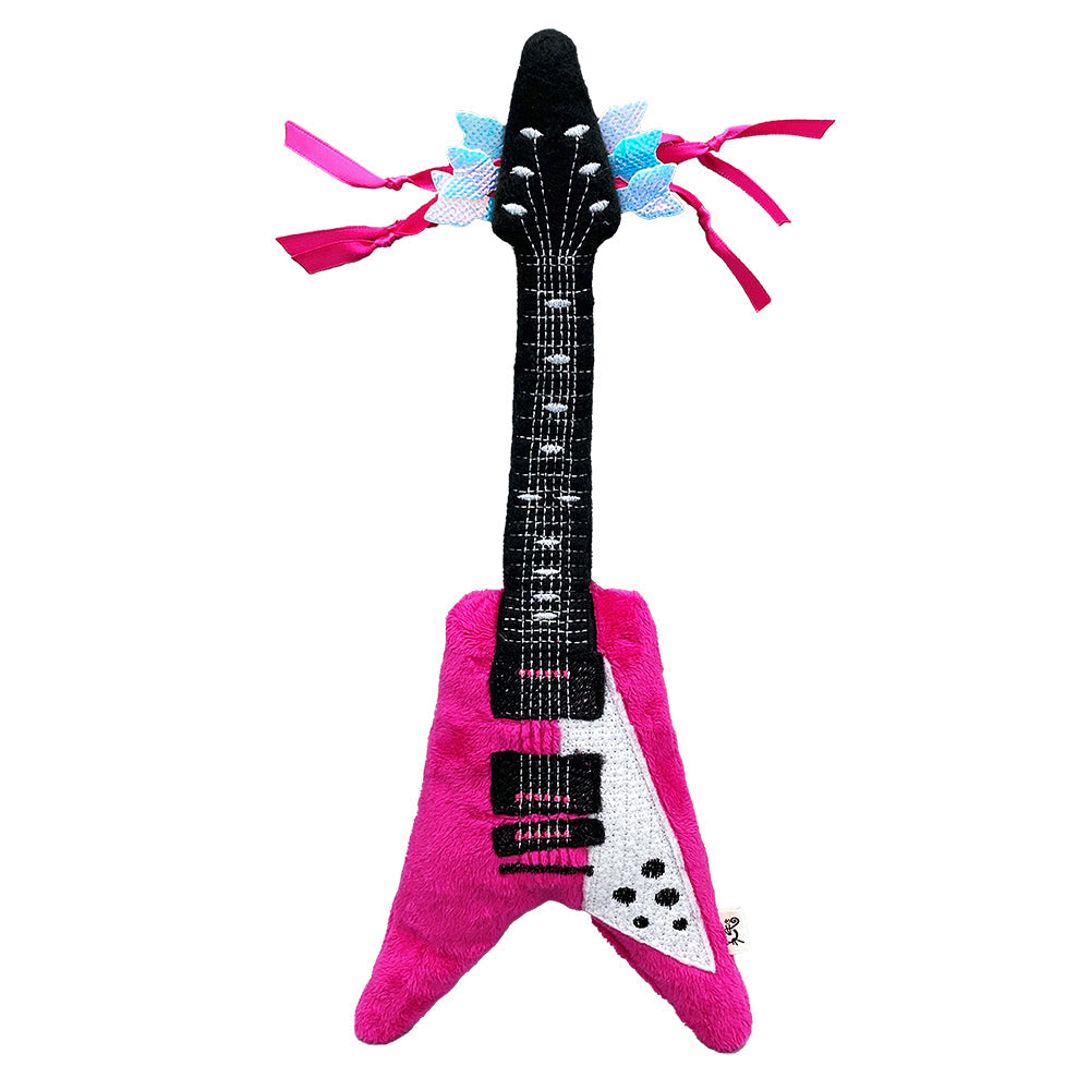 Meowsical Catnip and Crinkle Guitar