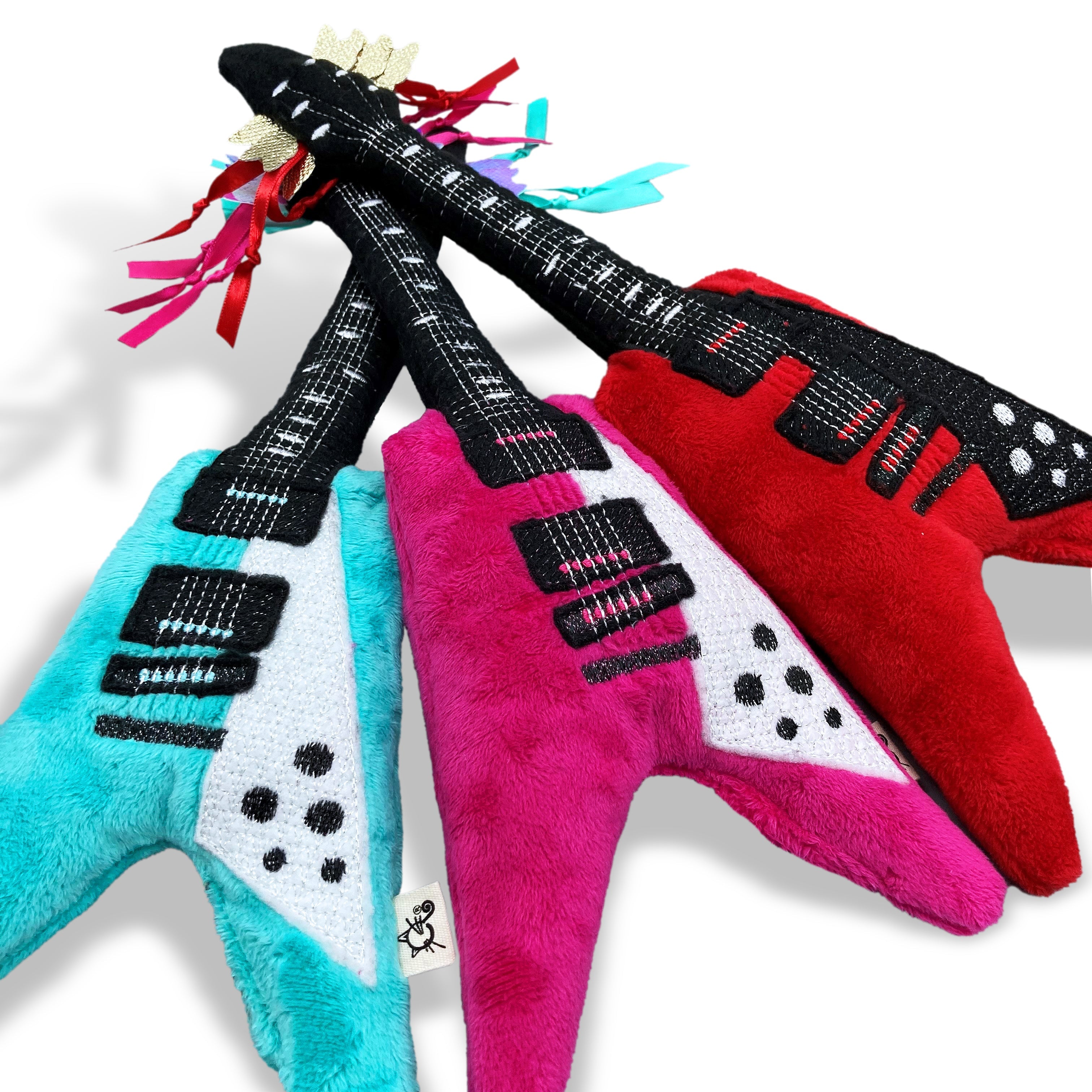 Meowsical Catnip and Crinkle Guitar