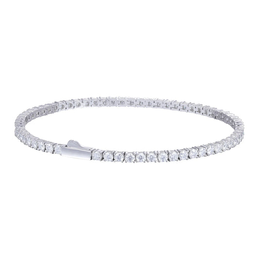Célestin Lévêque Silver Tennis Bracelet 2.5mm