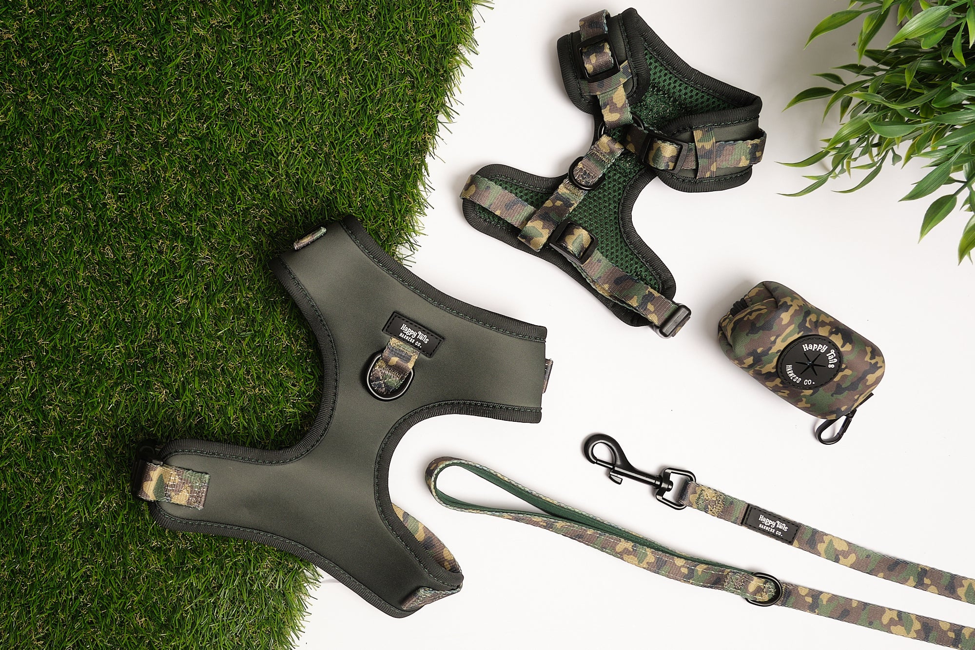Camo Canine Adjustable Harness