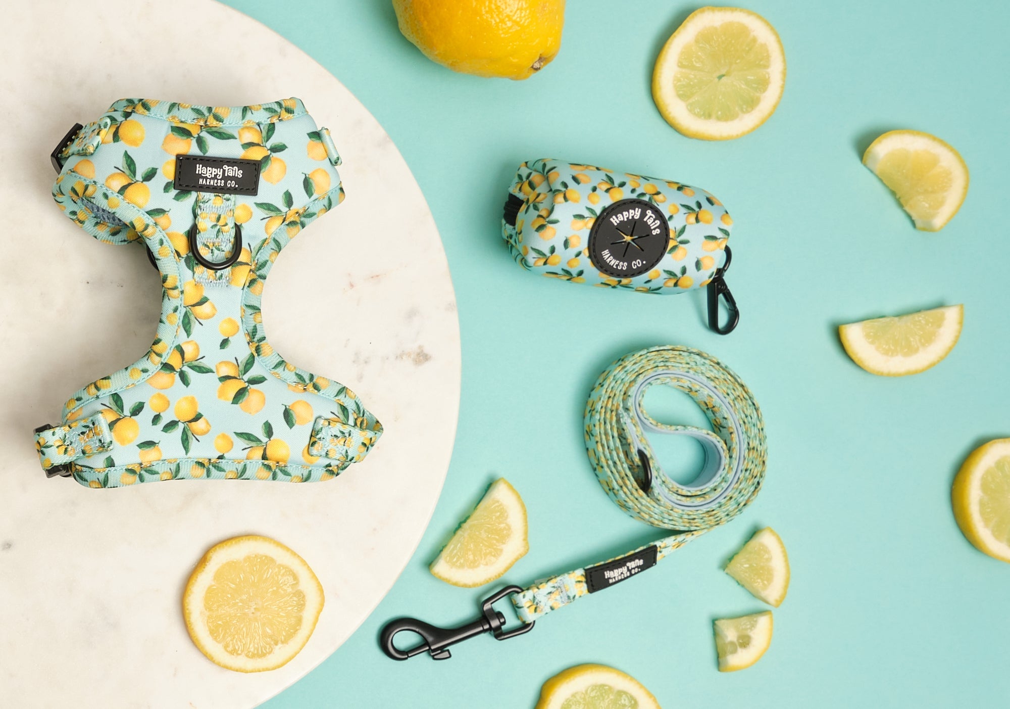 Lemon Drop Poop Bag Holder