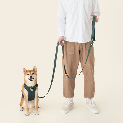 Crossbody Leash - Forest Green