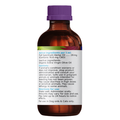 Standard Formula CBD Tinctures for Dogs & Cats
