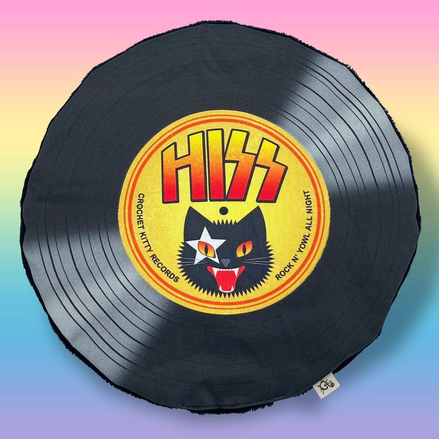 Crinkle and Catnip Record Cat Mat