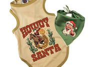 Christmas Dog Tee | Howdy Santa