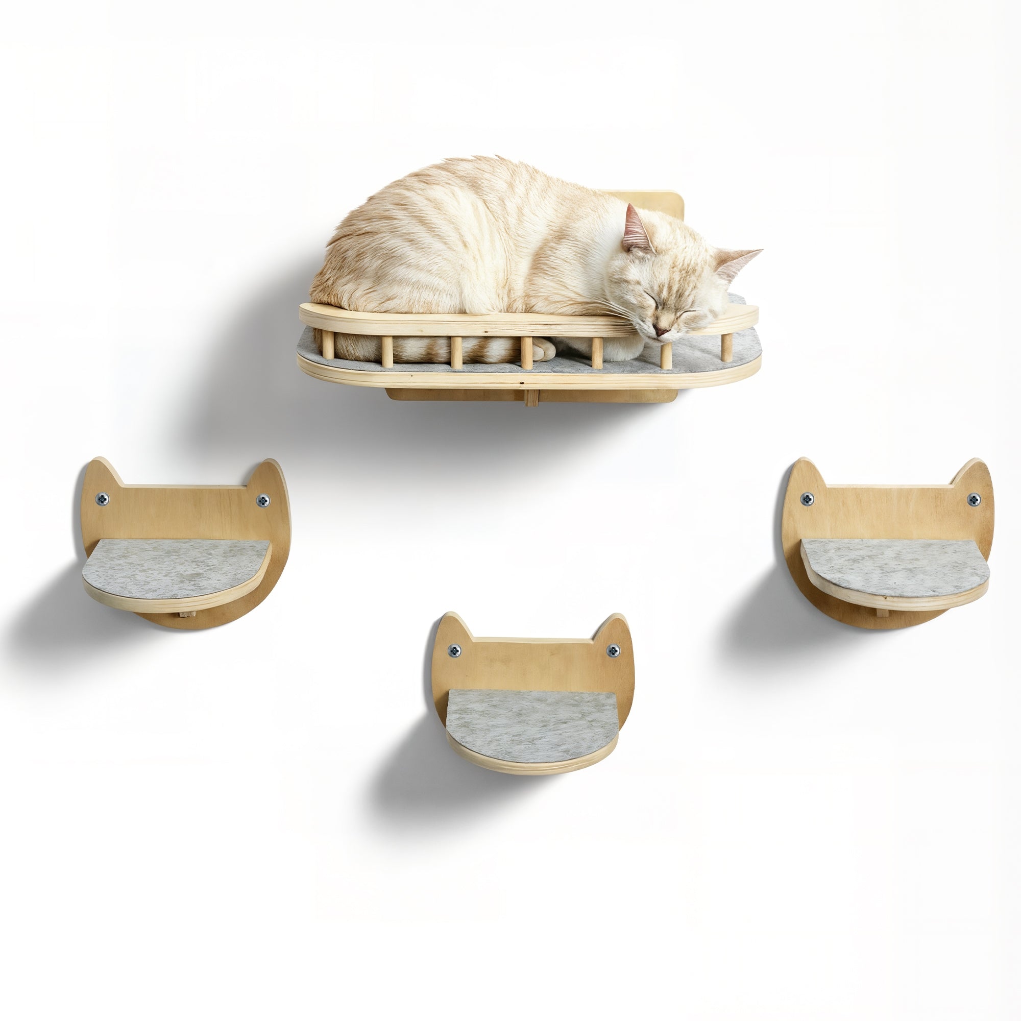 Cat Wall Steps & Shelf