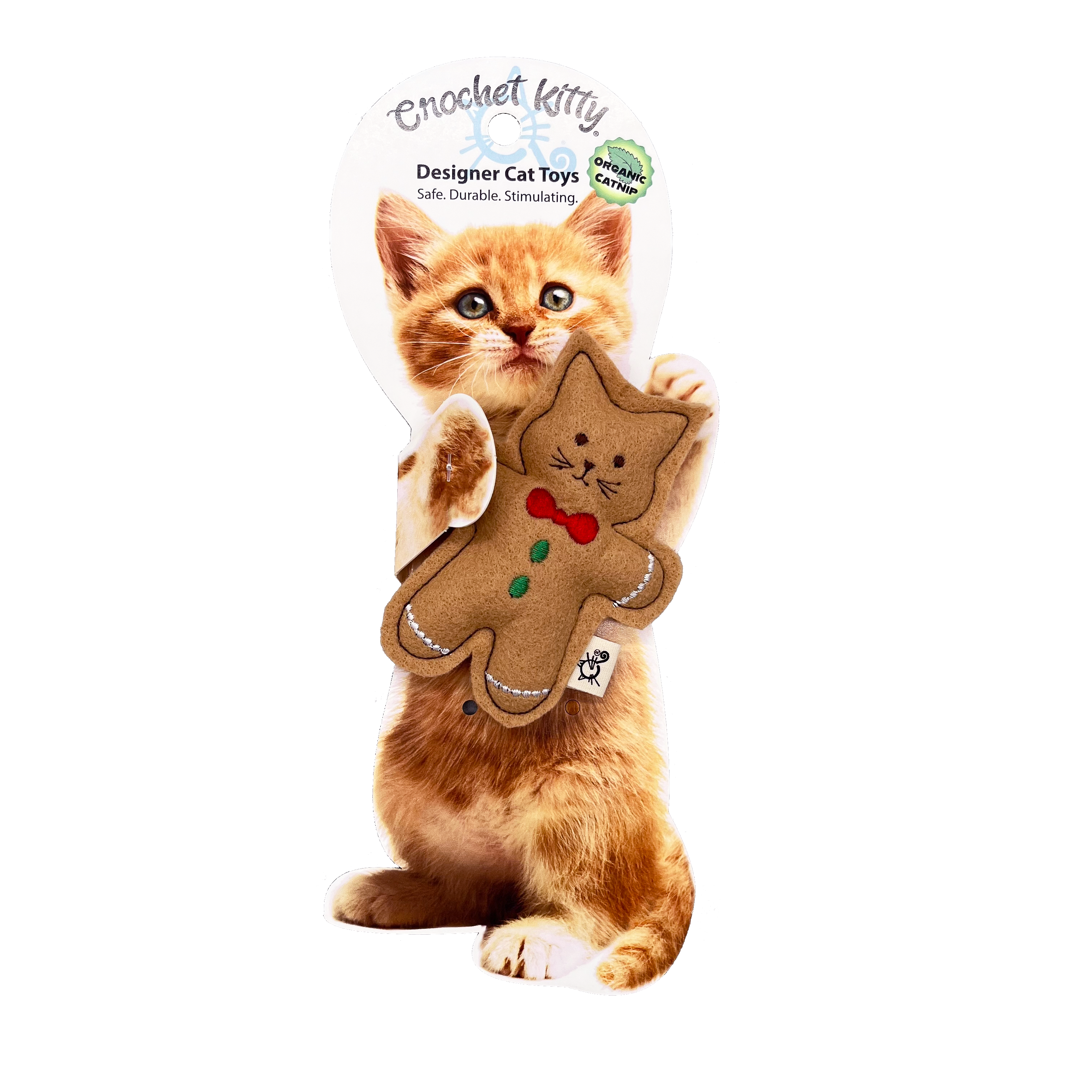 Gingerbread Cat Cookie Cat Toy
