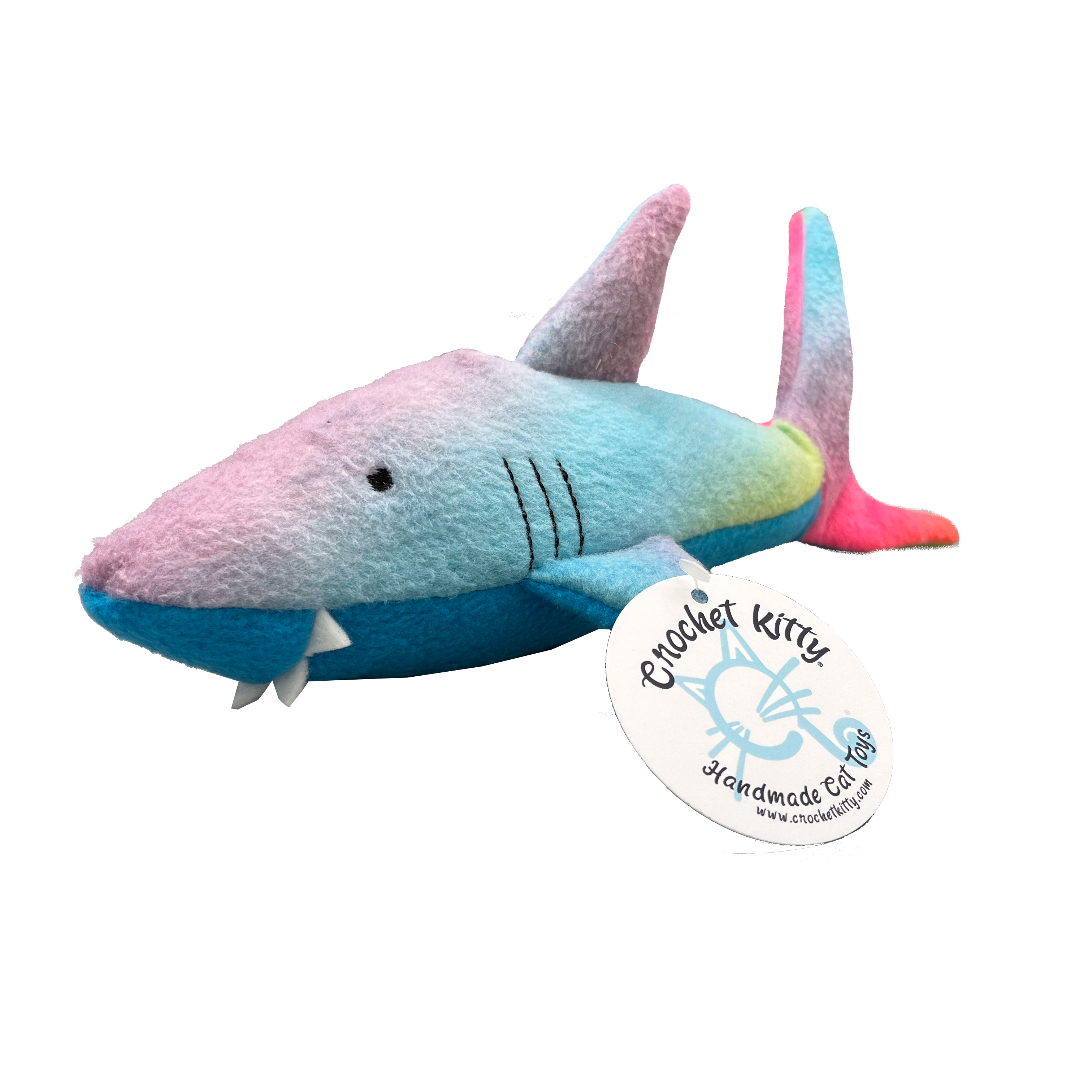 Phat Cats Kickin' Shark Cat Toy