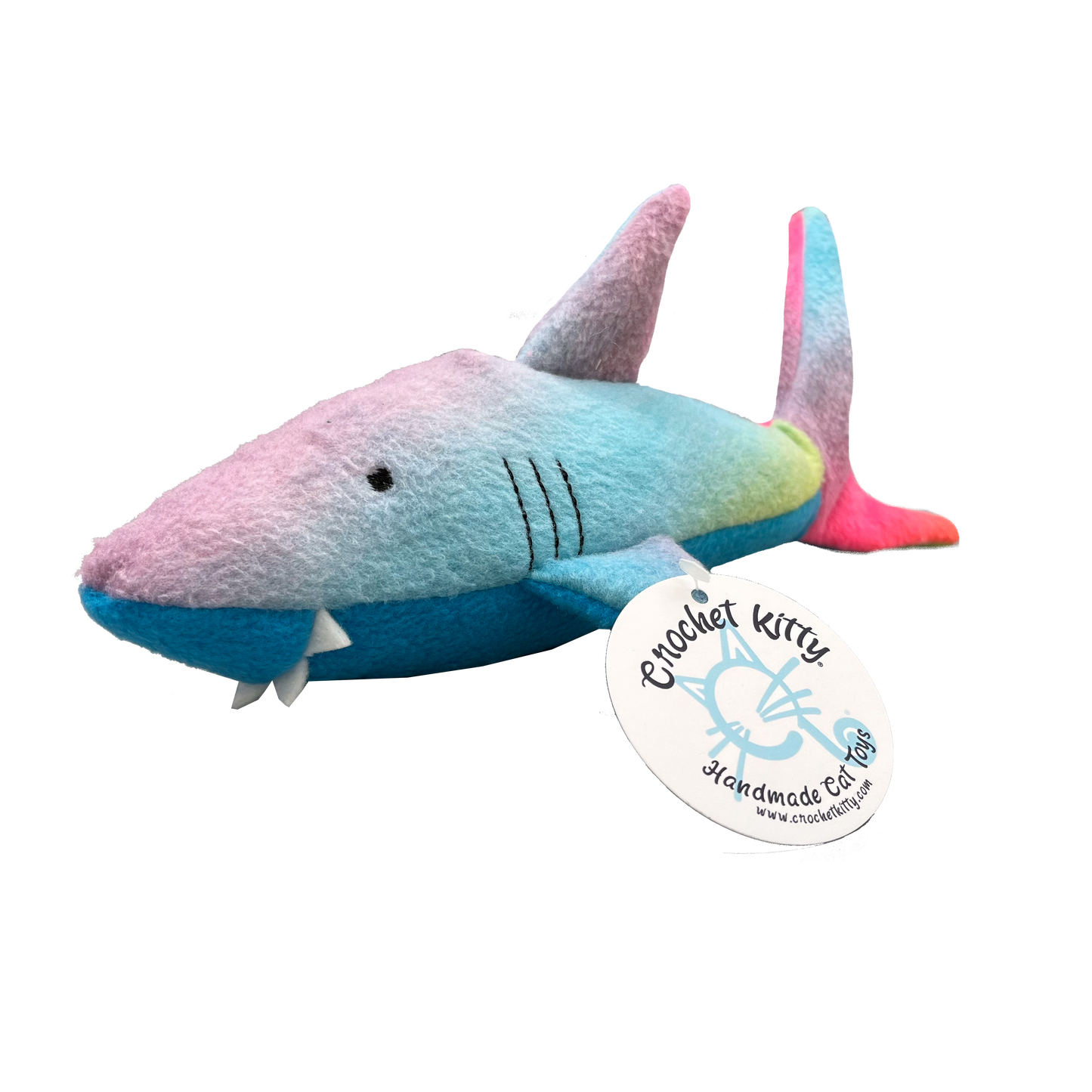 Phat Cats Kickin' Shark Cat Toy