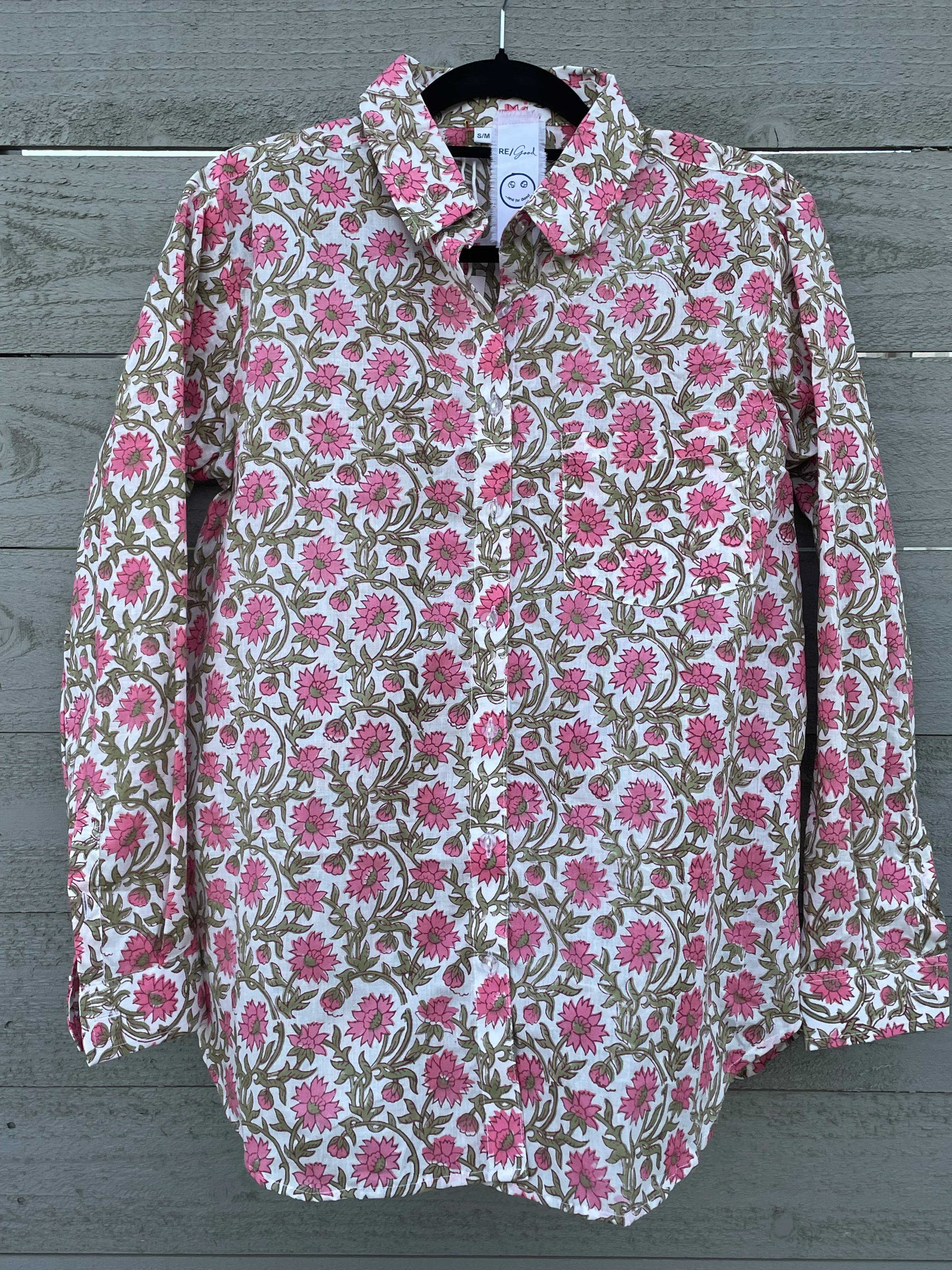 Good Boyfriend Shirt - Darlington Floral