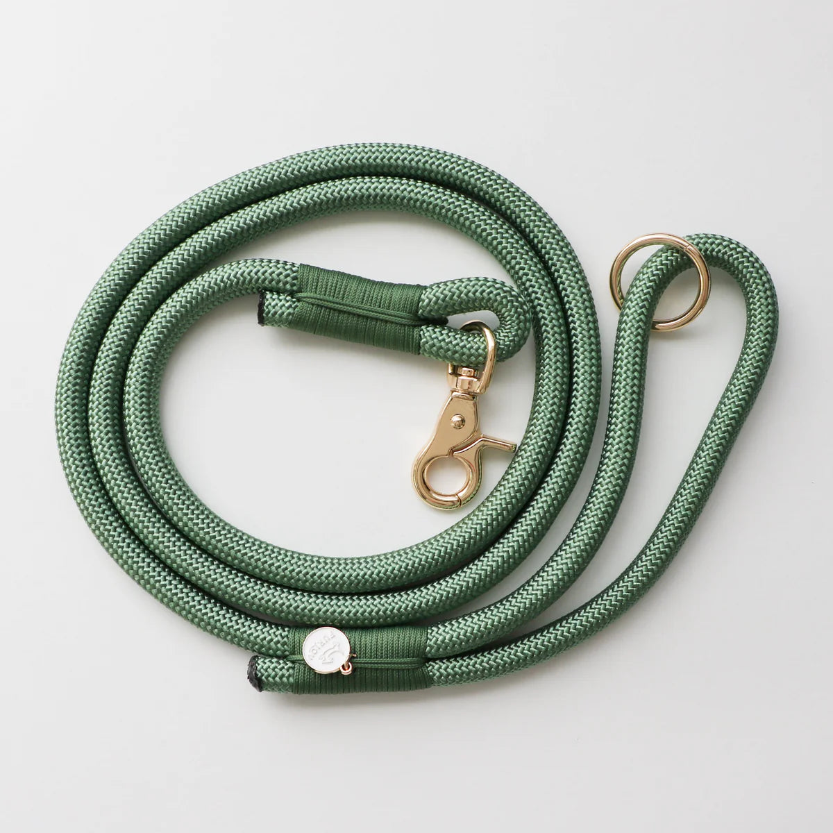 'Sage' - Braided Rope Leash