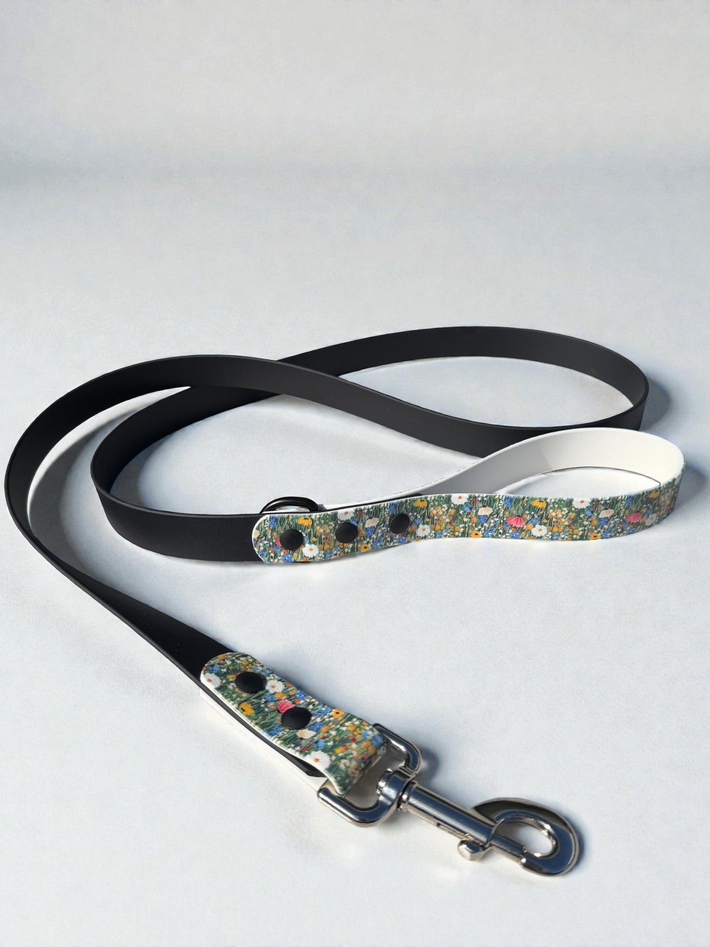 Floral Print Biothane Leash