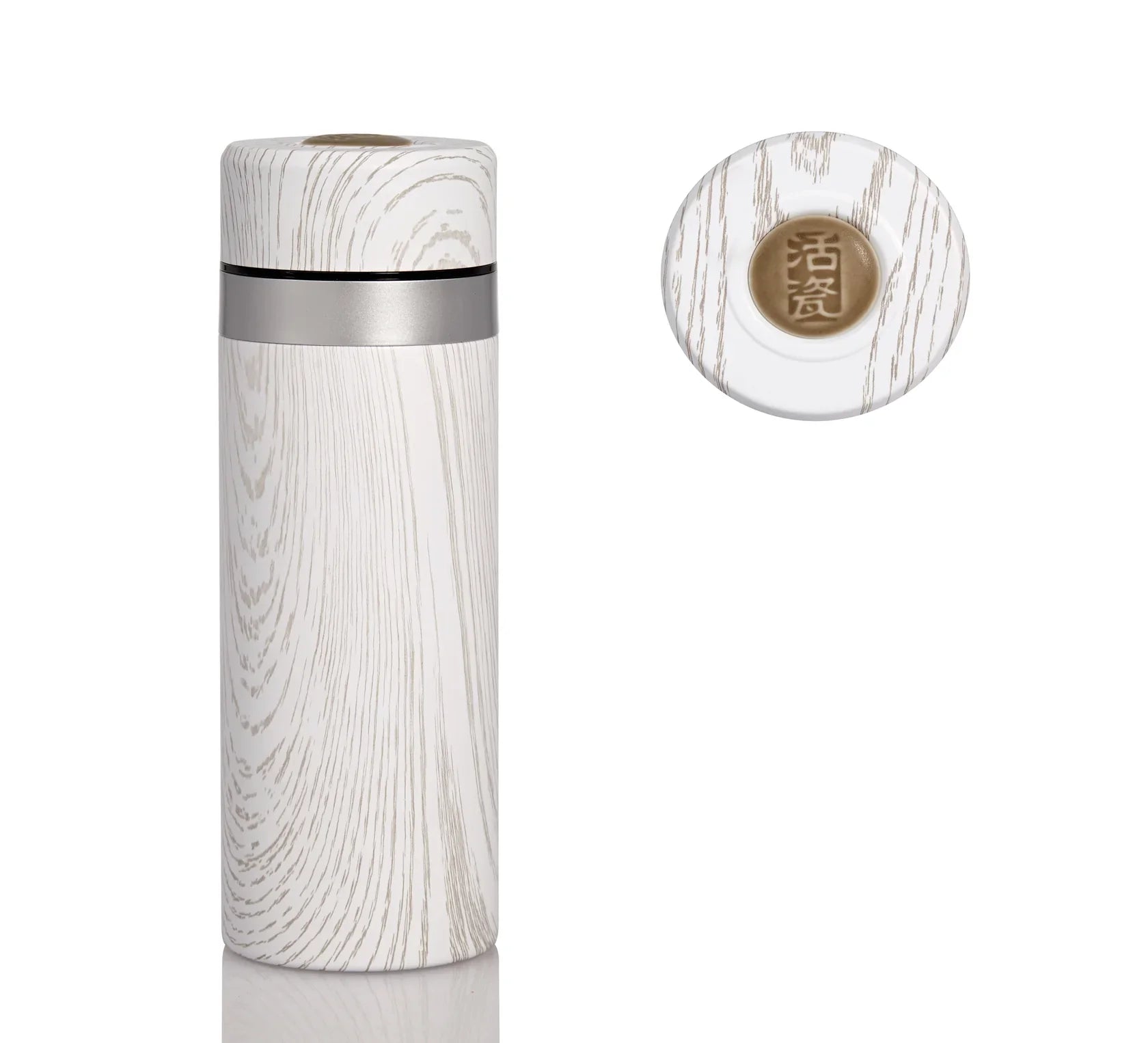 Harmony Stainless Steel with Ceramic Core Tumbler in Cedar White