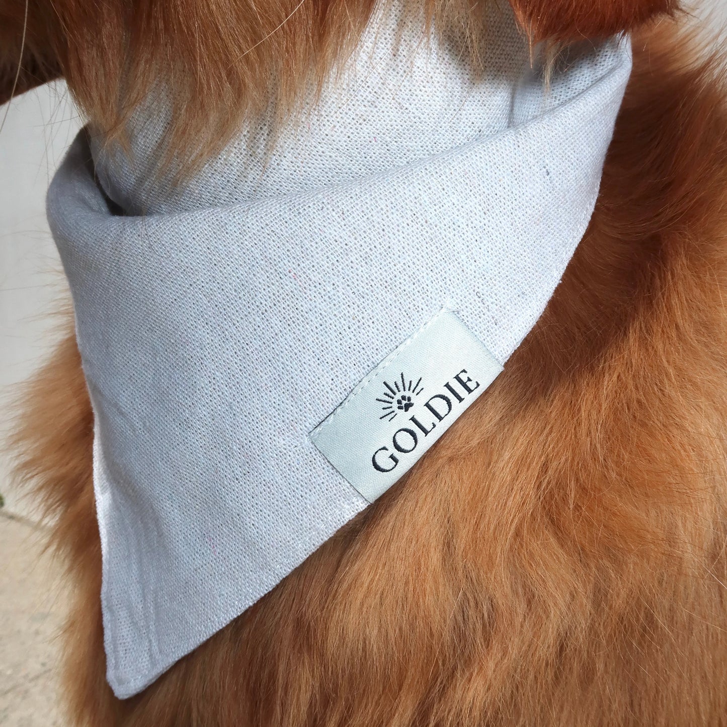 Linen Dog Bandana