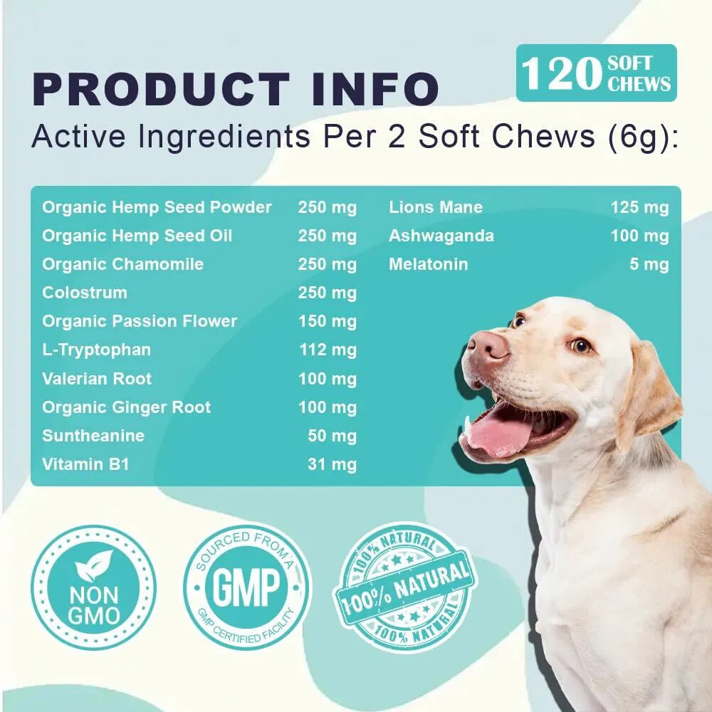 Completely Calm - No CBD Advanced Formula for Fear, Anxiety & Stress