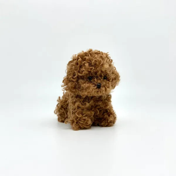 Handcrafted Pipe Cleaner Toy Poodle
