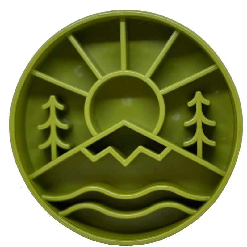 Great Outdoors Design eBowl Enrichment Slow Feeder Bowl for Dogs - SodaPup/True Dogs, LLC
