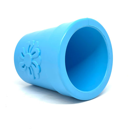 Large Flower Pot Durable PUP-X Rubber eCup Treat Dispenser & Enrichment Toy
