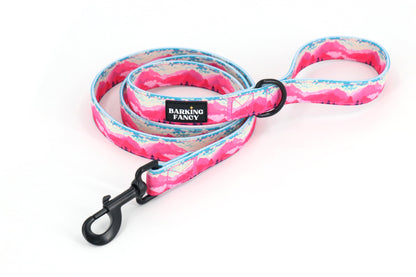 Mountainscape Dog Leash - Pink