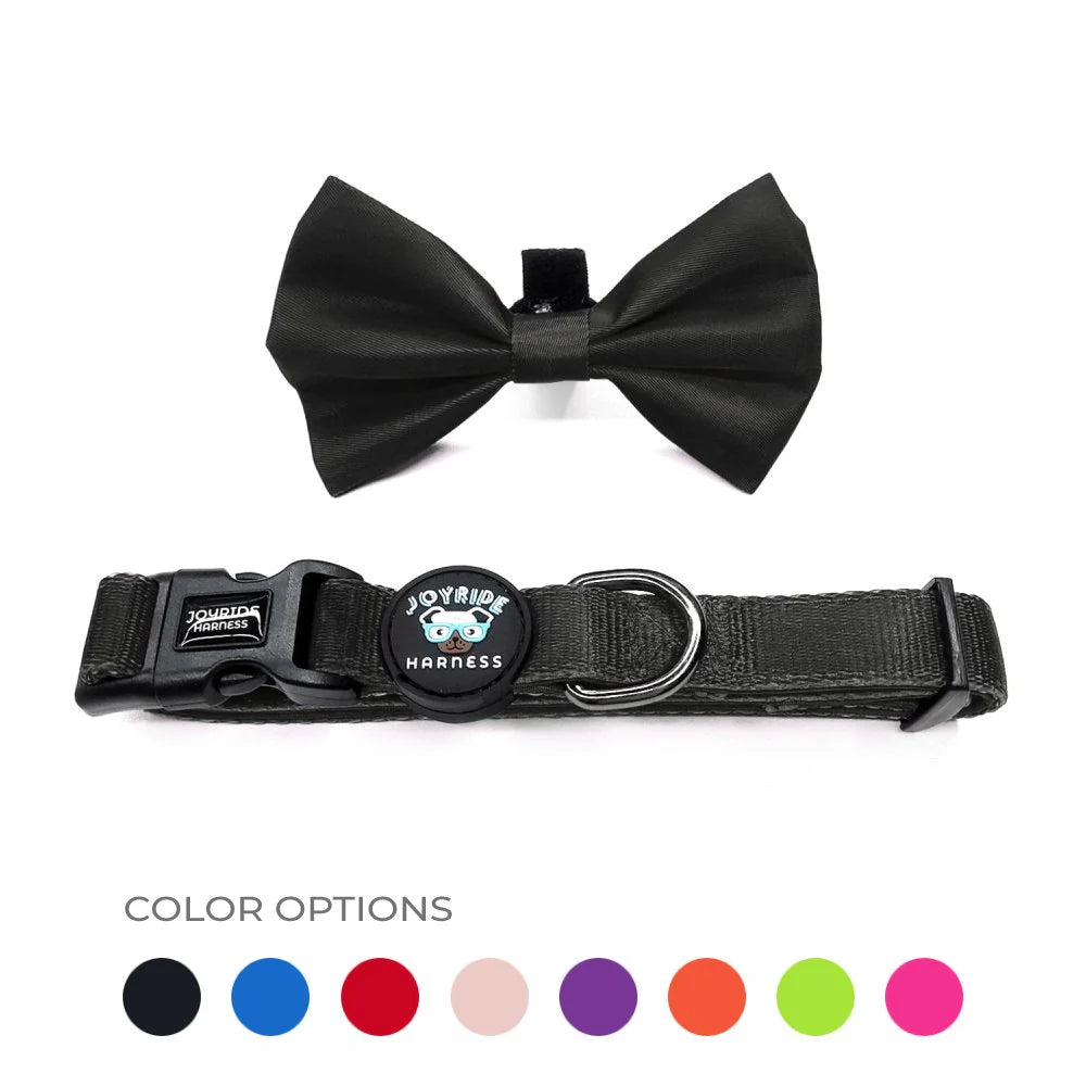 Collar + Free Removable Bowtie (Solid Colors)
