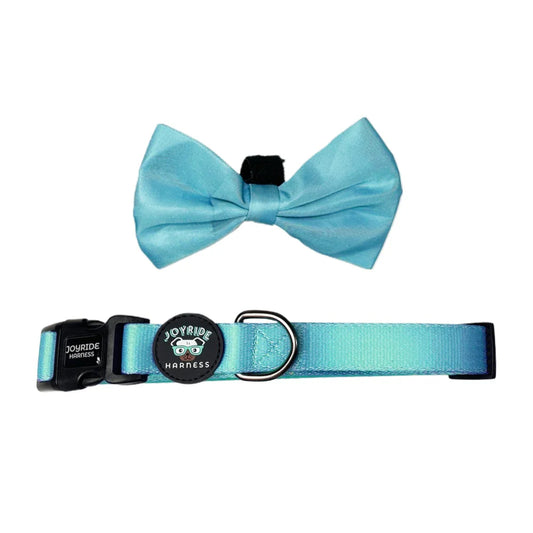 Teal Ocean Collar ( + free removable bowtie )