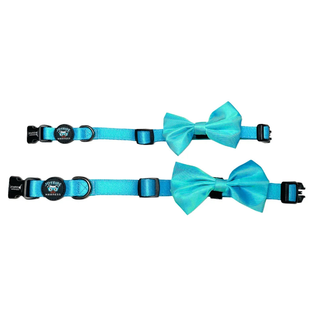 Teal Ocean Collar ( + free removable bowtie )