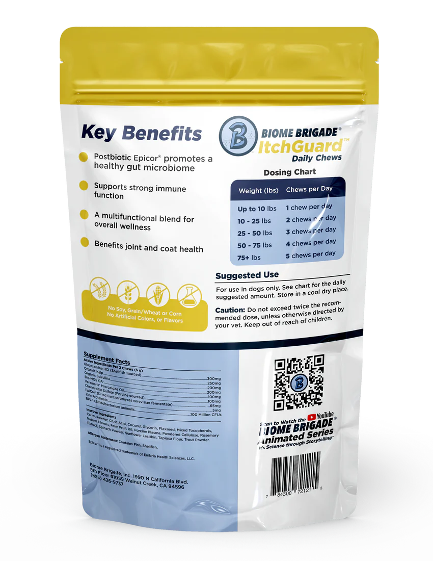 ItchGuard™ Daily Chews for Dogs