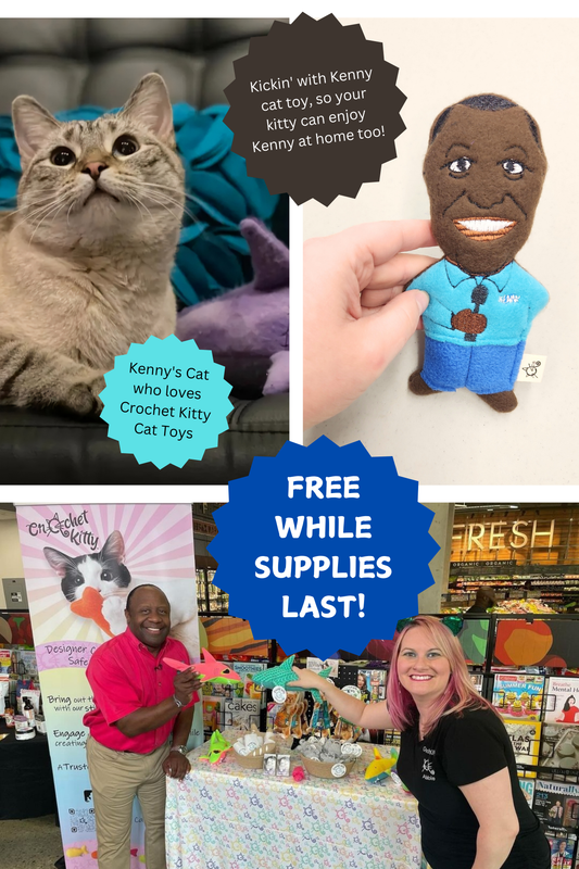 Kickin' with Kenny Cat Toy (1 per customer)