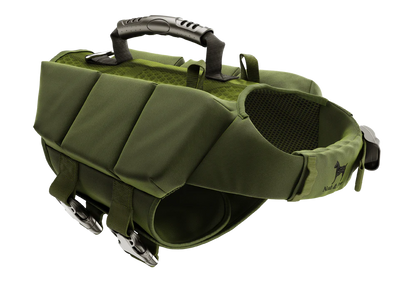 Human Standards Dog Lifejacket Design with 3x Foam Support for Max Floating