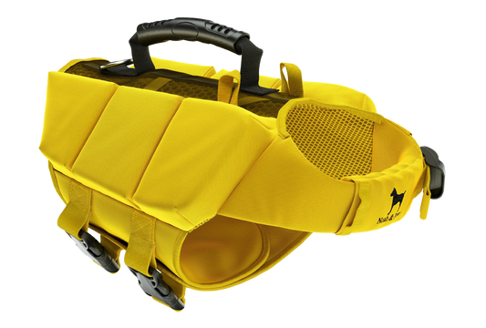 Dog Life Jacket Yellow x3 cubes foam XS