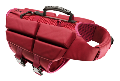 Dog Life Jacket Red x4 cubes foam L