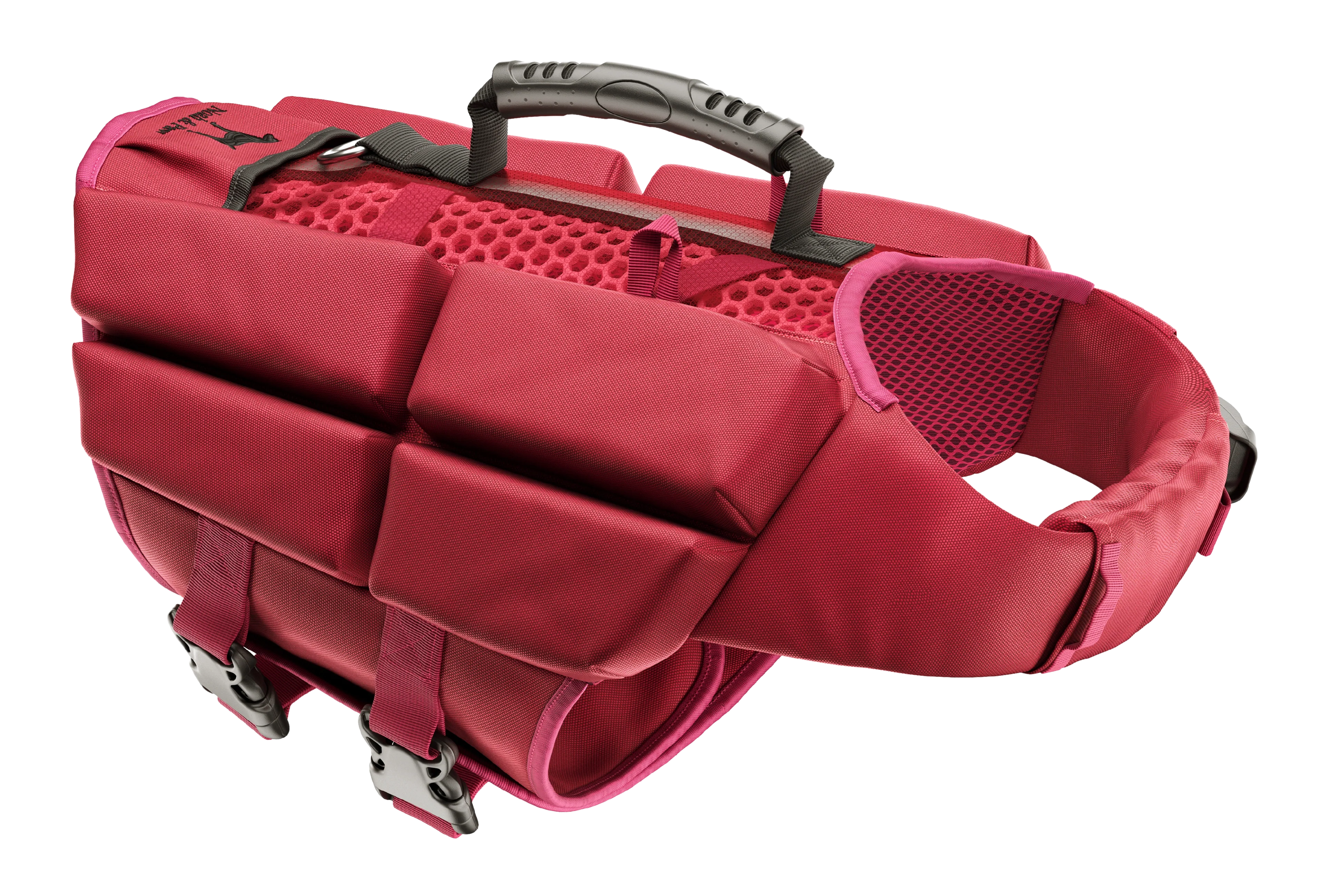 Dog Life Jacket Red x4 cubes foam M