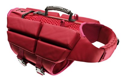 Dog Life Jacket Red x4 cubes foam XL