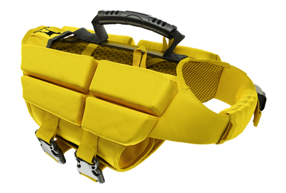 Dog Life Jacket Yellow x4 cubes foam S